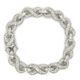 Diamond Infinity Bracelet - White Carat - USA & Canada